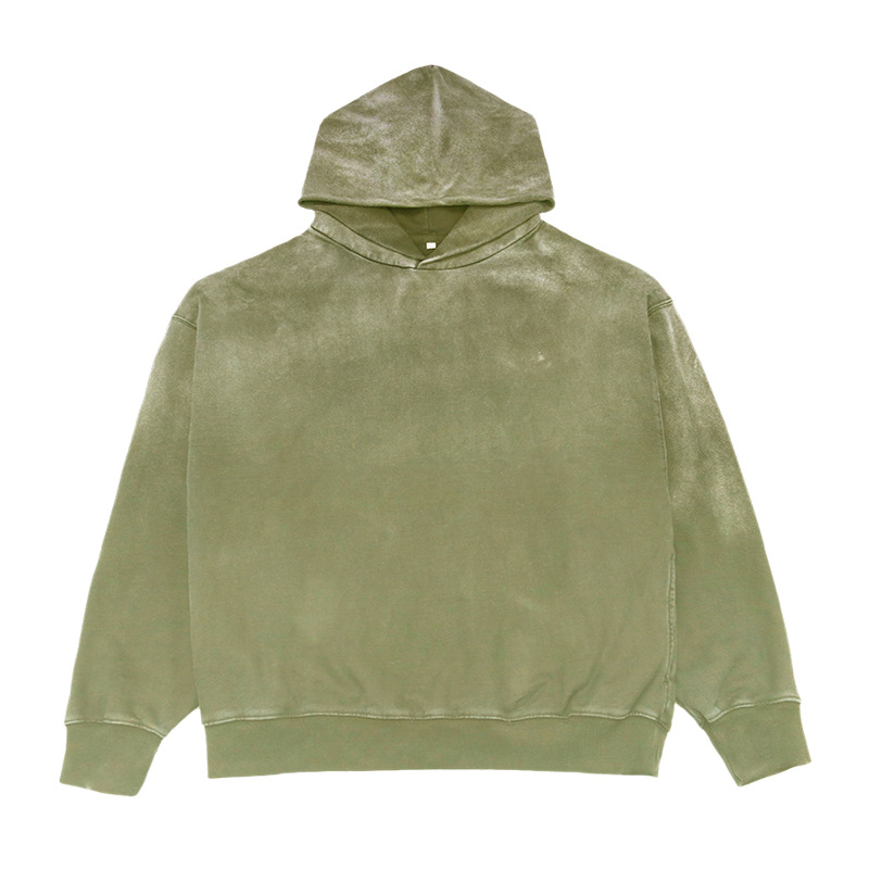 Cotton spray monkey fashion faded sweatshirt hoodie 33 02