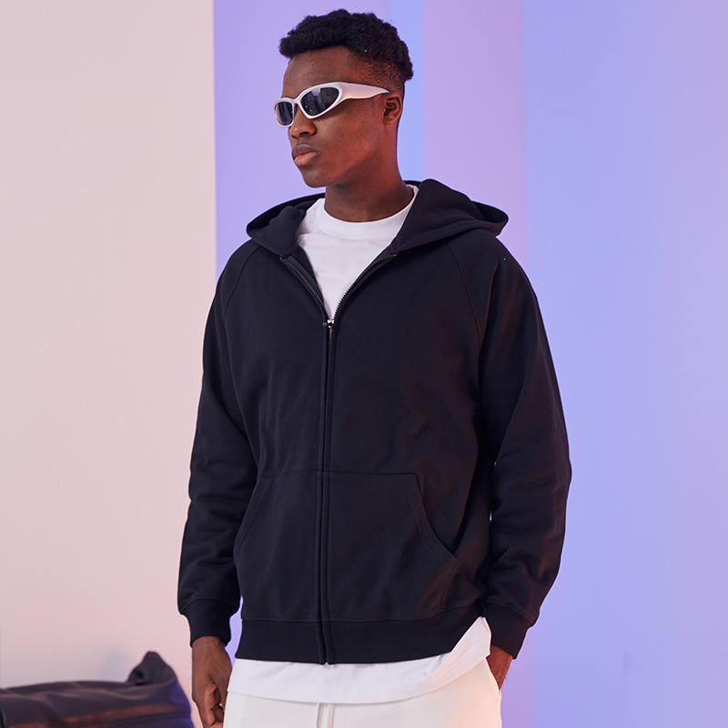 Men's Cotton Zipper Hoodie 43