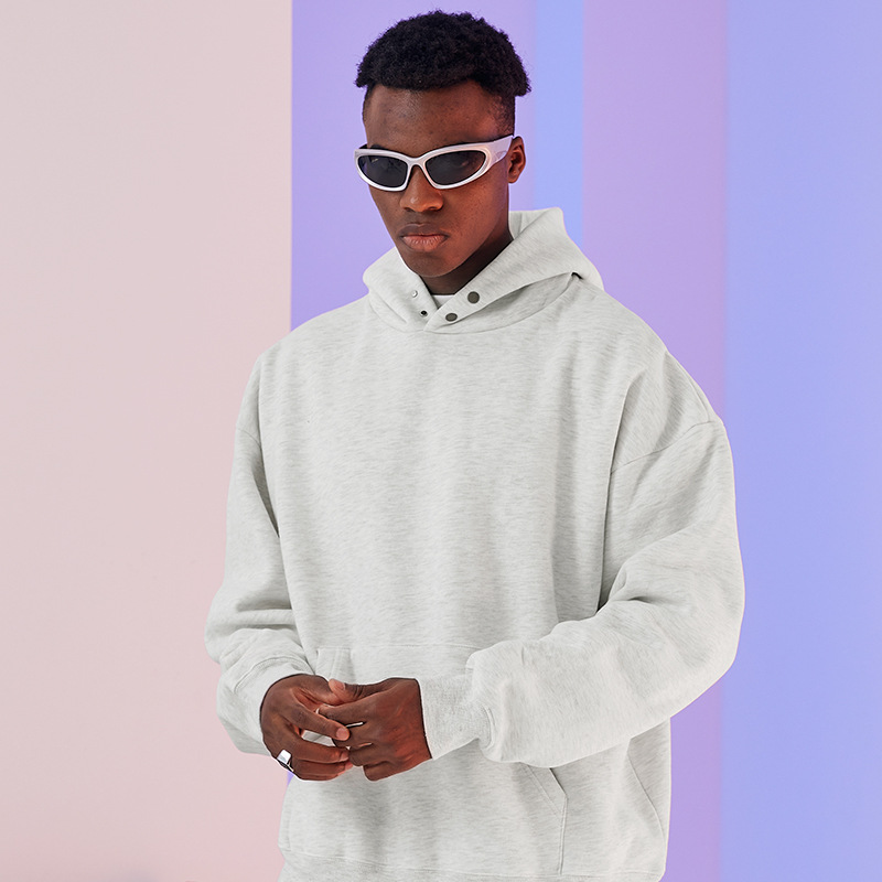 Men's fashionable all-match hoodie jacket 41 02