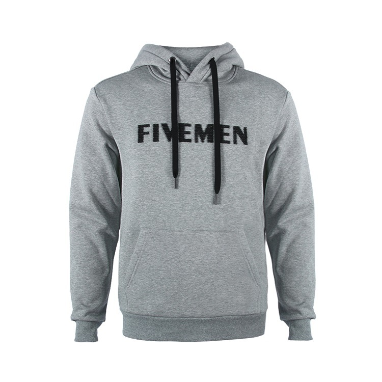 Men's fleece pullover cotton hoodie 37 02