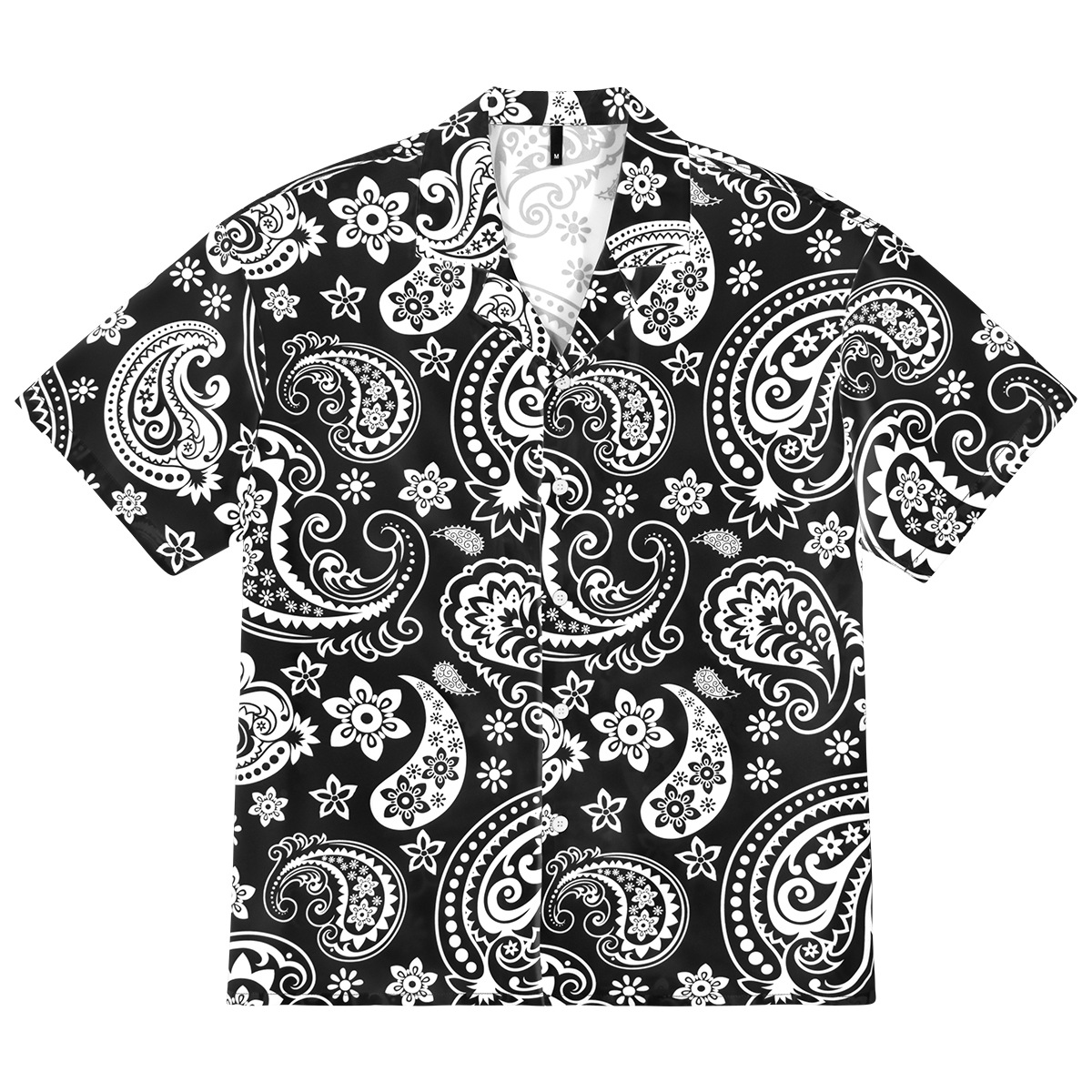 Printed Men's Shirt Loose Printed Shirt 28 01